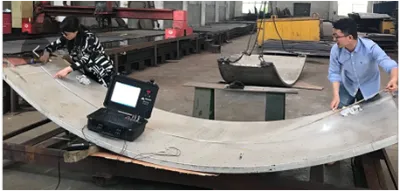 大型316L不锈钢成型残余应力检测